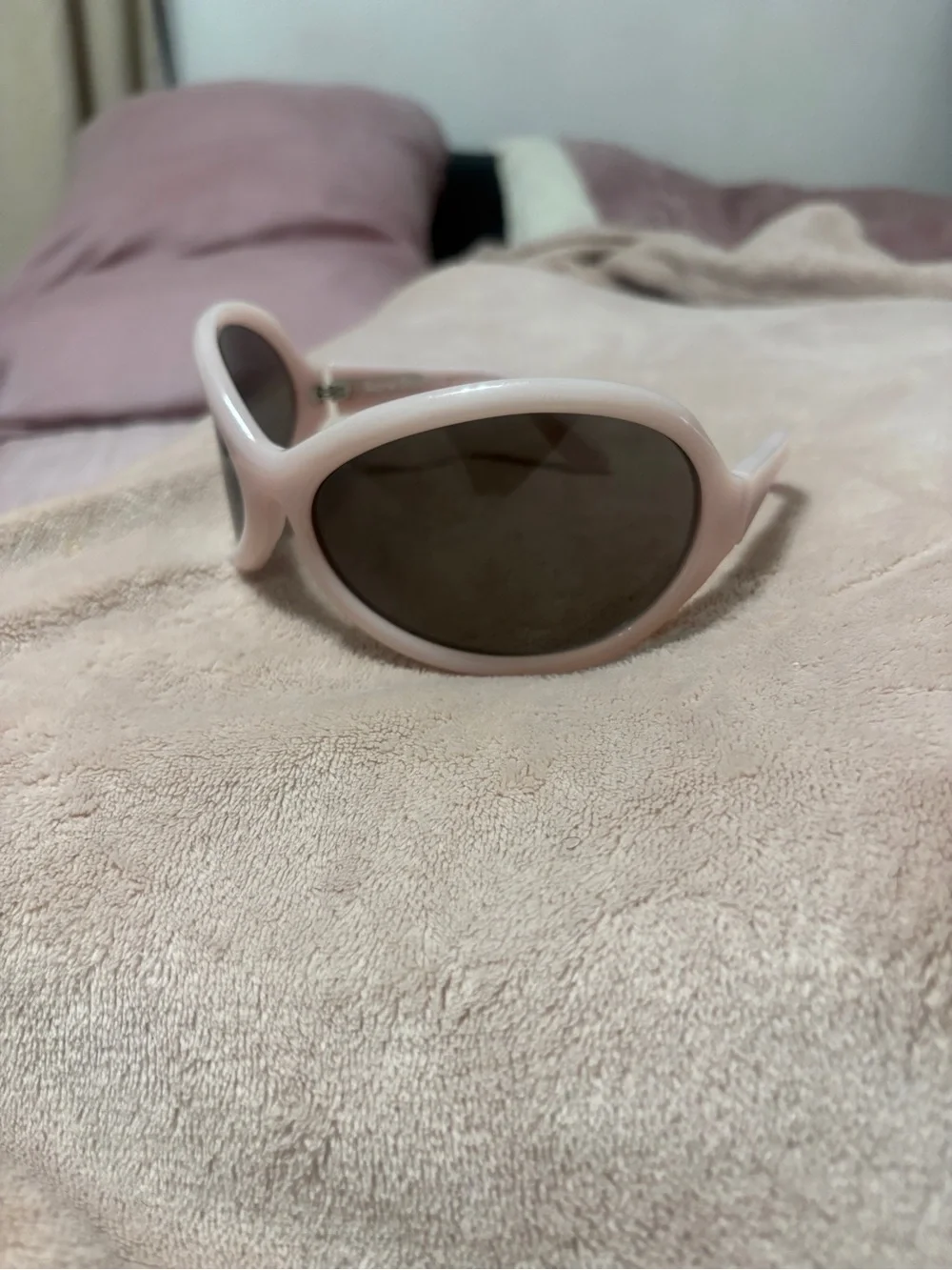 Pink Acne Studios Frame Sunglasses